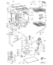 Схема №2 ADP 4400 WH с изображением Панель для посудомоечной машины Whirlpool 481245372783
