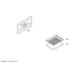 Схема №5 HB4BY55 с изображением Блок подключения для плиты (духовки) Bosch 00606056