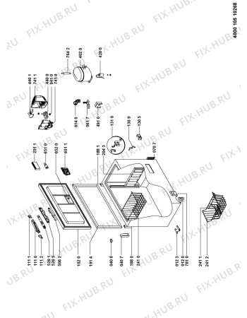 Схема №1 WHE3939 T с изображением Лоток (форма) для холодильной камеры Whirlpool 481010438824