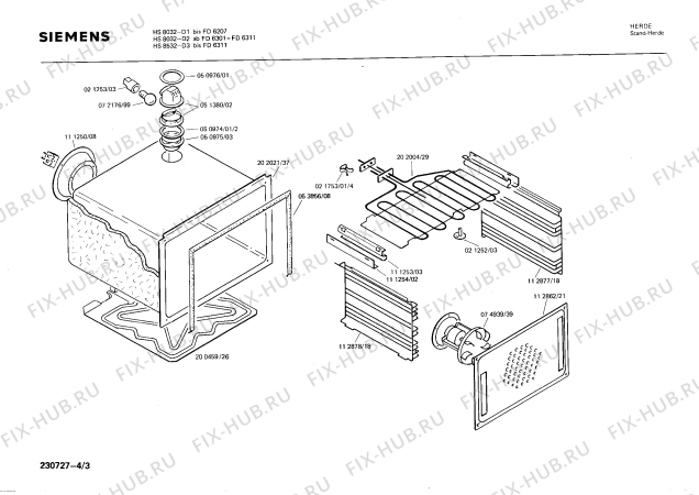 Схема №4 0750041061 EH680SW с изображением Кронштейн для плиты (духовки) Bosch 00112877