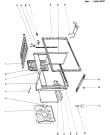Схема №6 A6S42E375B (F000400) с изображением Рукоятка для духового шкафа Indesit C00027125