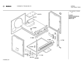 Схема №6 E2431S0 MEGA 2431 с изображением Гайка для духового шкафа Bosch 00023955