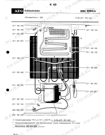 Схема №4 SANTO 181 ED с изображением Запчасть для холодильника Aeg 8996711269309