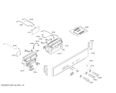 Схема №5 HBN870761 с изображением Фронтальное стекло для духового шкафа Bosch 00477953