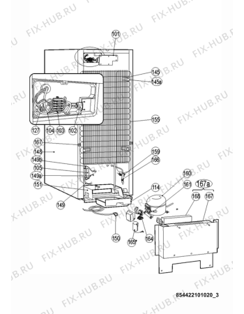 Схема №2 ADN2212 (F100989) с изображением Наставление для холодильной камеры Indesit C00520149