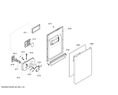 Схема №6 SF64M330GB с изображением Крышка для электропосудомоечной машины Bosch 00187150