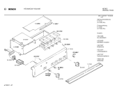 Схема №3 0750292025 HEU602F с изображением Панель для духового шкафа Bosch 00117409