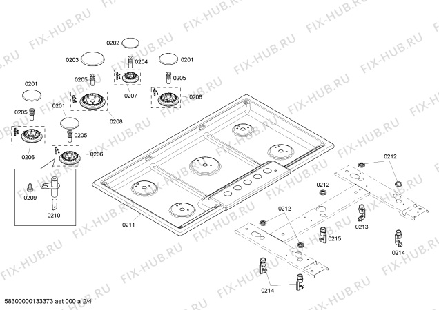 Схема №4 NGM5664UC с изображением Решетка для духового шкафа Bosch 00668755