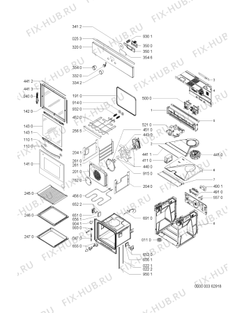 Схема №1 BMZE 4000/A NB с изображением Обшивка для духового шкафа Whirlpool 481245248685