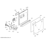 Схема №4 SGI56E35EU с изображением Панель управления для электропосудомоечной машины Bosch 00668151