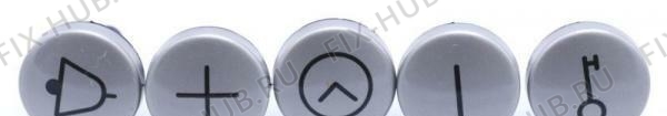 Большое фото - Набор кнопок для плиты (духовки) Bosch 00421453 в гипермаркете Fix-Hub