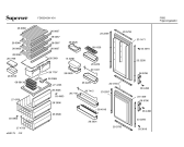 Схема №3 FDS334 с изображением Панель для холодильной камеры Bosch 00288331