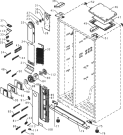 Схема №1 NRS85725W (309585, HC-720WEN) с изображением Модуль (плата) управления для холодильника Gorenje 369831