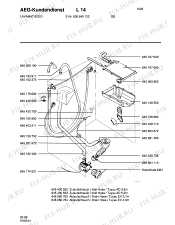 Схема №1 LAV6200 с изображением Всякое Aeg 8996454263006