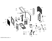 Схема №1 B1ZDA30200 с изображением Держатель для кондиционера Bosch 00643292