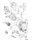 Схема №2 WATS 5341/1 с изображением Подшипник Whirlpool 481952018041