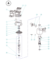 Схема №6 ADN 103 с изображением Трубка для холодильной камеры Whirlpool 482000006502