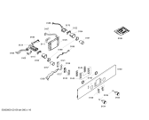 Схема №5 HBN565651 с изображением Панель управления для электропечи Bosch 00664685