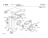 Схема №2 0722044573 V463 с изображением Бак для стиралки Bosch 00221531