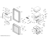 Схема №2 KGE58AW40N Bosch с изображением Ящик для холодильной камеры Bosch 00657354