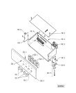 Схема №1 ER 2482 WS с изображением Обшивка для духового шкафа Whirlpool 481990800099