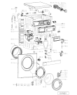 Схема №2 AWV 402/M с изображением Обшивка для стиральной машины Whirlpool 481245213859