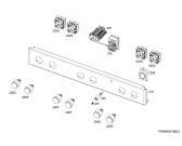 Схема №1 ELK13027HV с изображением Кнопка для духового шкафа Aeg 8075353014