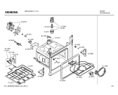 Схема №6 HB564540E Horno siemens ind.multf.inox.e2.pta_carr с изображением Передняя часть корпуса для плиты (духовки) Siemens 00441101