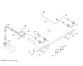 Схема №7 PRD304GHC Thermador с изображением Крепежный набор для плиты (духовки) Bosch 00746995