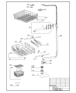 Схема №4 DFS 5830 (7690348345) с изображением Держатель для посудомоечной машины Beko 1743480300