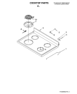 Схема №5 RF111PXSQ с изображением Шуруп для плиты (духовки) Whirlpool 482000011587
