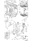 Схема №2 ADP 5554/1 WHM с изображением Панель для посудомойки Whirlpool 481245371973