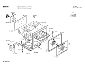 Схема №4 HBK3551GB с изображением Внешняя дверь для духового шкафа Bosch 00437128