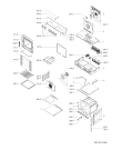 Схема №1 AKF850/IX с изображением Обшивка для электропечи Whirlpool 481245248434