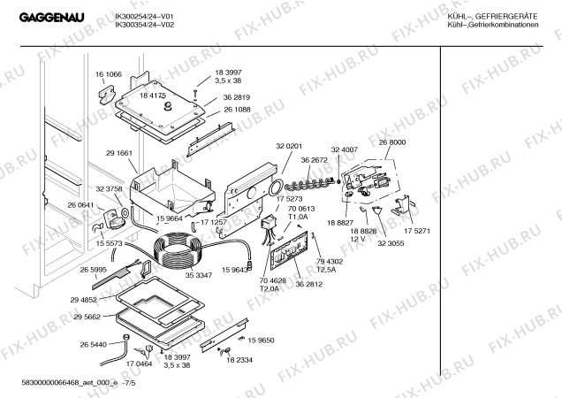 Схема №7 IK300254 с изображением Сенсор для холодильной камеры Bosch 00188812