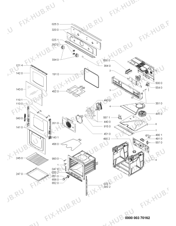 Схема №1 AKP288NA (F091069) с изображением Инструкция по эксплуатации для плиты (духовки) Indesit C00371815
