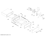 Схема №13 SEM302BS с изображением Рамка для духового шкафа Bosch 00143992