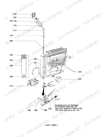 Взрыв-схема холодильника Unknown RM4211 - Схема узла C20 Cold, User manual E