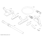 Схема №5 BGS61431 Roxx´x с изображением Панель для пылесоса Bosch 00653020