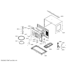 Схема №4 JM26AA52 с изображением Панель для свч печи Bosch 12012674