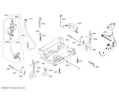 Схема №5 SMV59M05TI с изображением Силовой модуль запрограммированный для посудомойки Bosch 00754898