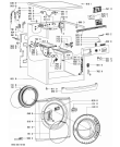 Схема №2 AWOE 91400/1 с изображением Модуль (плата) для стиралки Whirlpool 480111103908