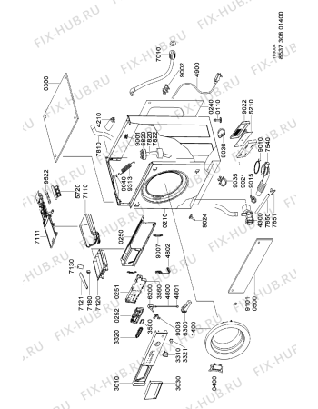 Схема №4 AWG 308/4 с изображением Декоративная панель для стиральной машины Whirlpool 481245214998