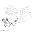 Схема №5 MUM48CR1 с изображением Панель для электрокомбайна Bosch 00612539