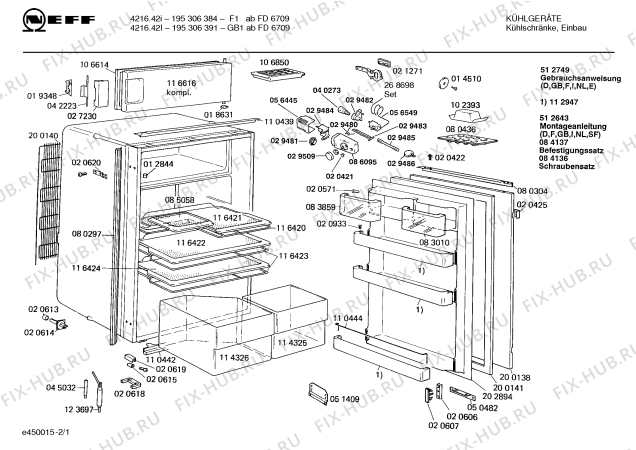 Схема №2 195302389 4217.31I с изображением Клапан для холодильной камеры Bosch 00083010
