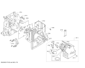 Схема №7 TCC78K750A с изображением Панель для кофеварки (кофемашины) Bosch 00684125