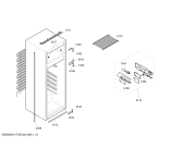 Схема №3 K1674X8, Neff с изображением Дверь для холодильника Bosch 00244060