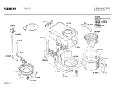 Схема №1 TC7412 с изображением Канистра для кофеварки (кофемашины) Siemens 00117445