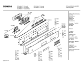 Схема №6 SE34A462 с изображением Вкладыш в панель для электропосудомоечной машины Siemens 00362281