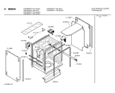 Схема №6 SGI4902 с изображением Вкладыш в панель для электропосудомоечной машины Bosch 00299100